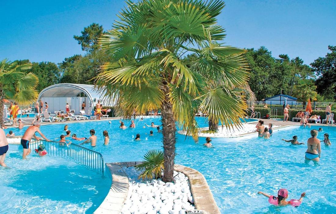 Mobil Home Xxl - Bord Lac - Camping Les Viviers - Lege Cap Ferret المظهر الخارجي الصورة