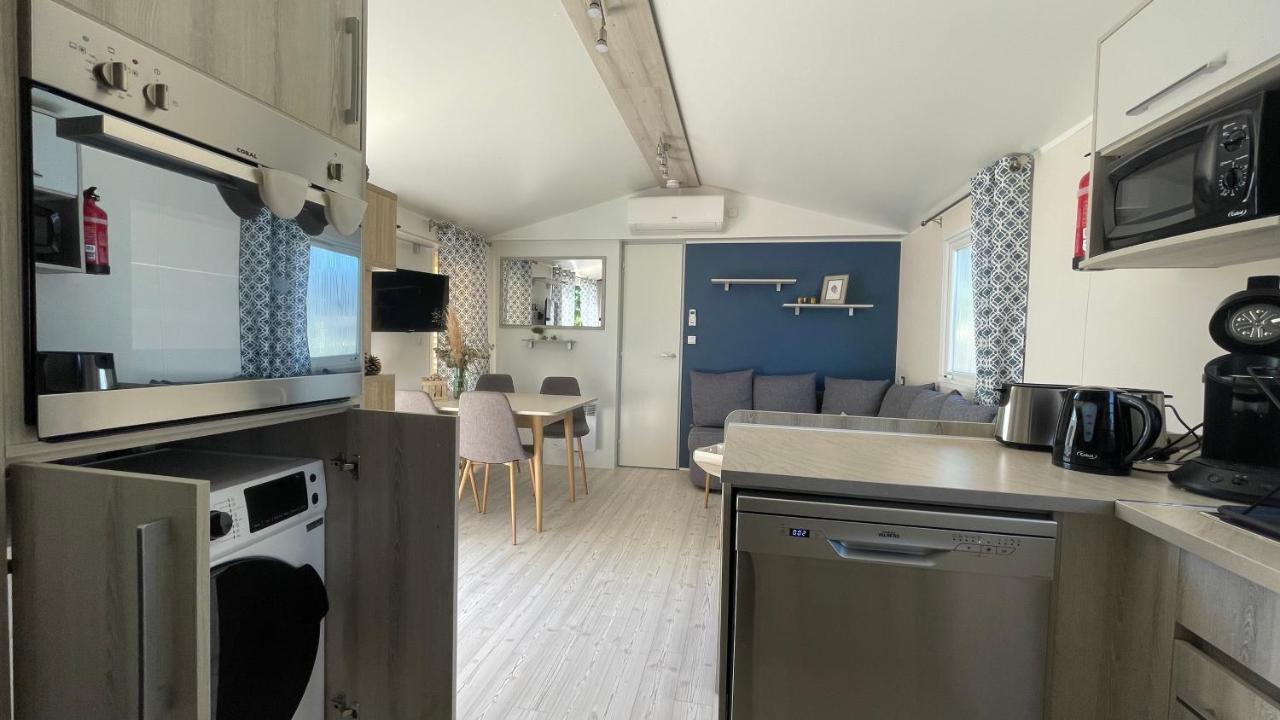 Mobil Home Xxl - Bord Lac - Camping Les Viviers - Lege Cap Ferret المظهر الخارجي الصورة