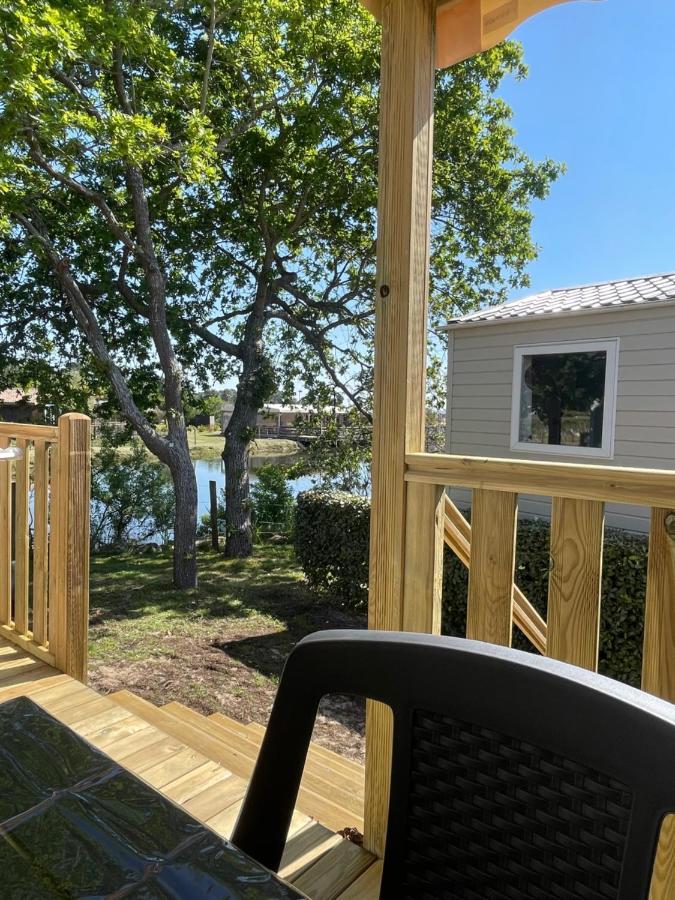 Mobil Home Xxl - Bord Lac - Camping Les Viviers - Lege Cap Ferret المظهر الخارجي الصورة