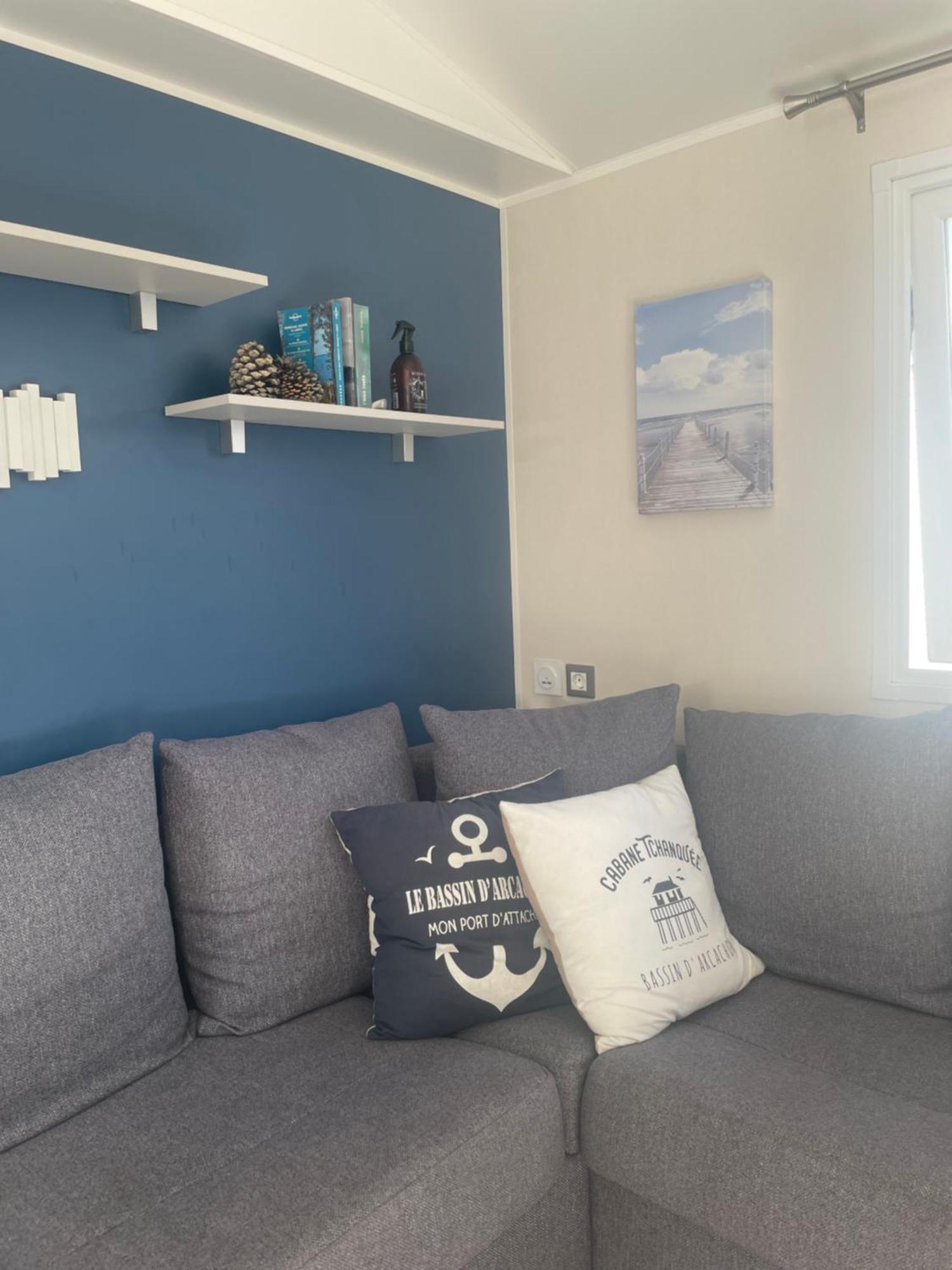 Mobil Home Xxl - Bord Lac - Camping Les Viviers - Lege Cap Ferret المظهر الخارجي الصورة