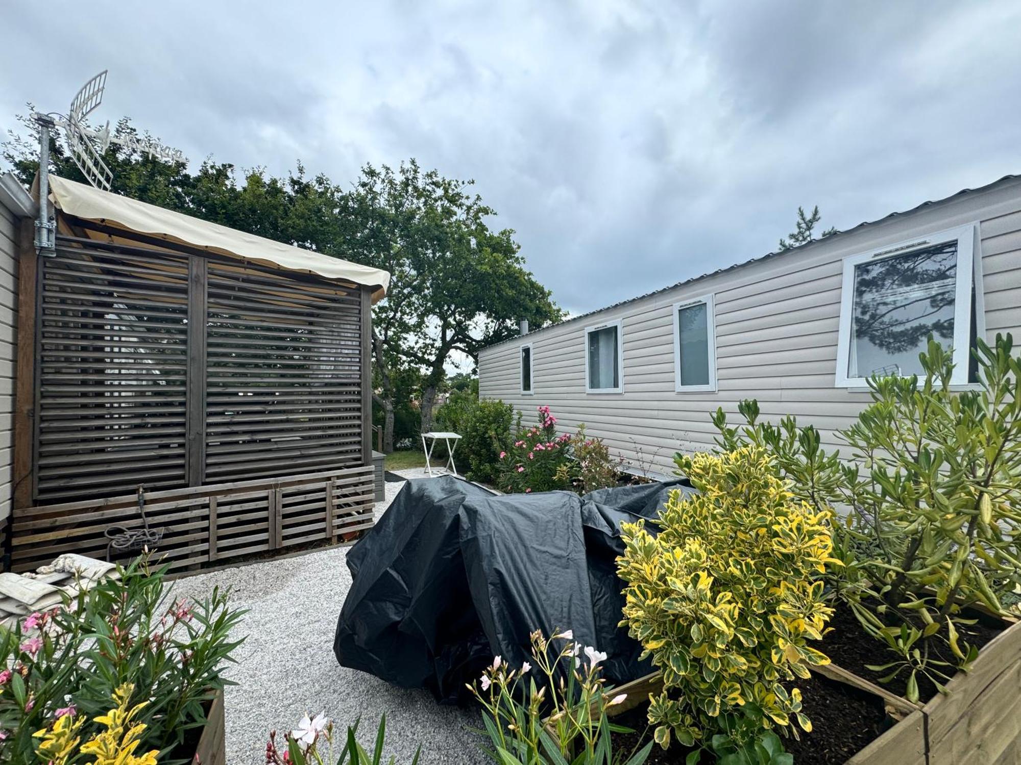 Mobil Home Xxl - Bord Lac - Camping Les Viviers - Lege Cap Ferret المظهر الخارجي الصورة